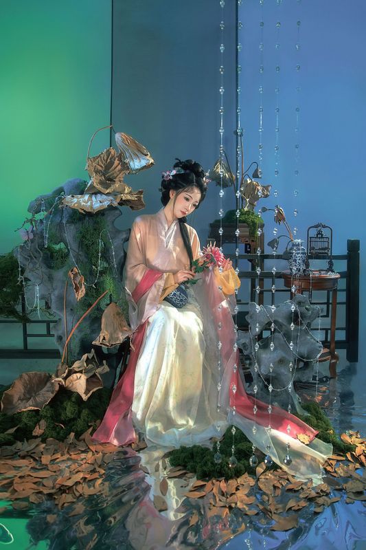赵噗噗 – 《枯荷｜烟里抱秋霜》[12P] - 机器猫次元