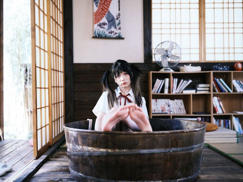 琴玖久 – 《大木盆里的小姑娘》[38P] - 机器猫次元