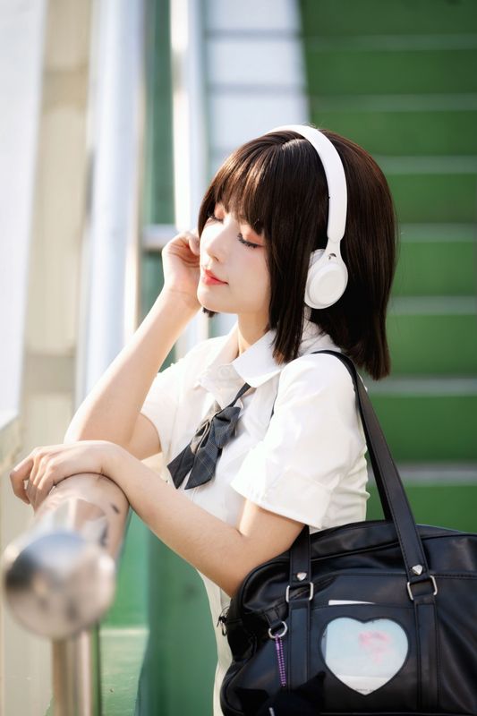 猫猫CC不炸毛 – 《JK少女》[16P] - 机器猫次元