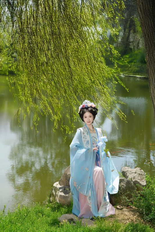 《临水仙踪，一袭蓝韵》[12P] - 机器猫次元