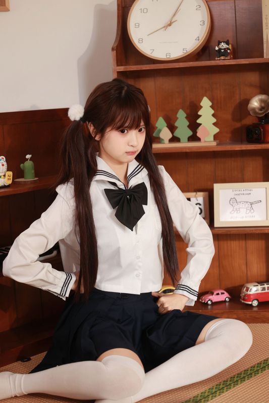 《日系居家jk少女写真》[22P] - 机器猫次元