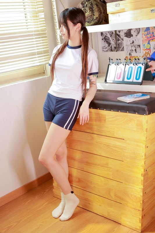 《教室体操服 双马尾》[43P] - 机器猫次元