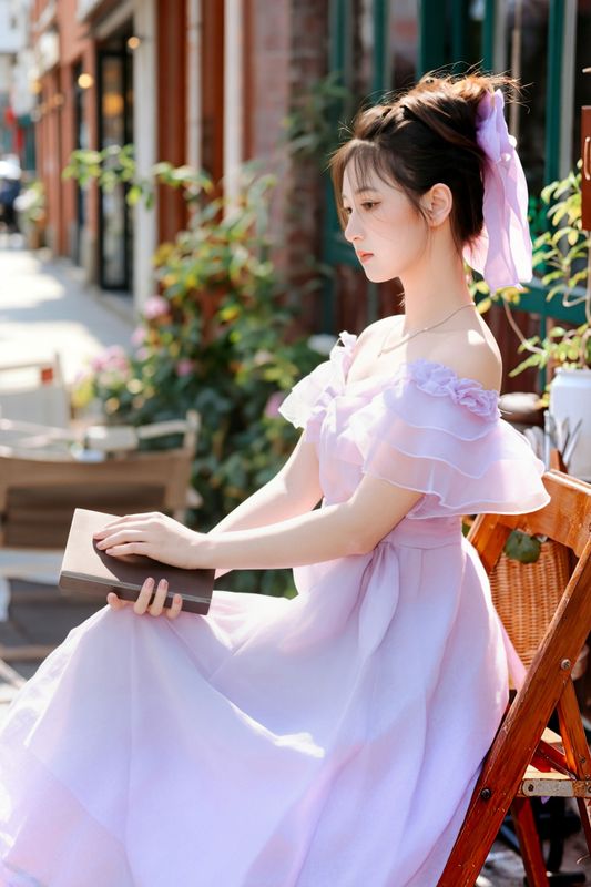 《一身浅紫，撞碎初夏所有温柔》[9P] - 机器猫次元