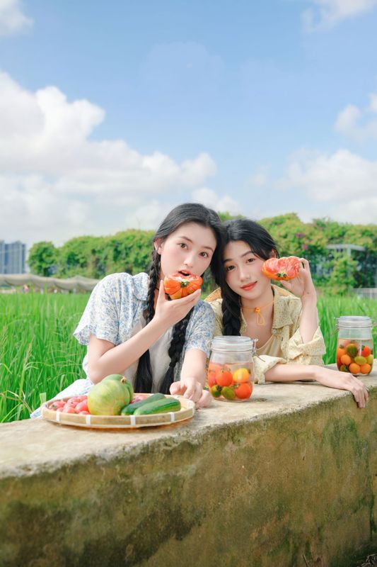 《稻田边的少女》[13P] - 机器猫次元