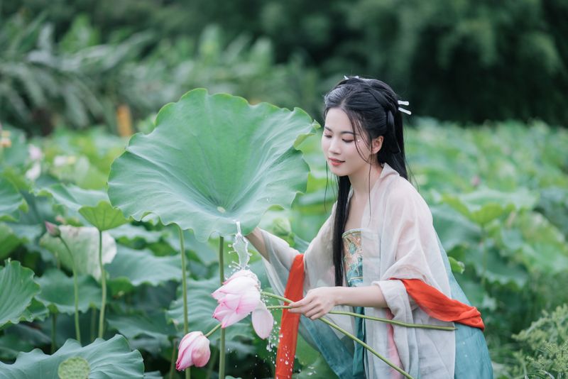 《一池清荷，一袭古意》[17P] - 机器猫次元