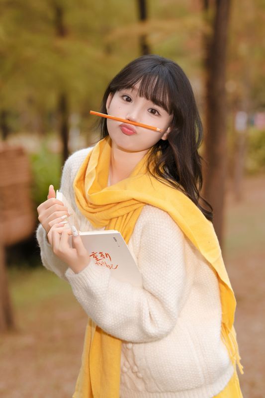《秋日落羽杉少女写真》[21P] - 机器猫次元